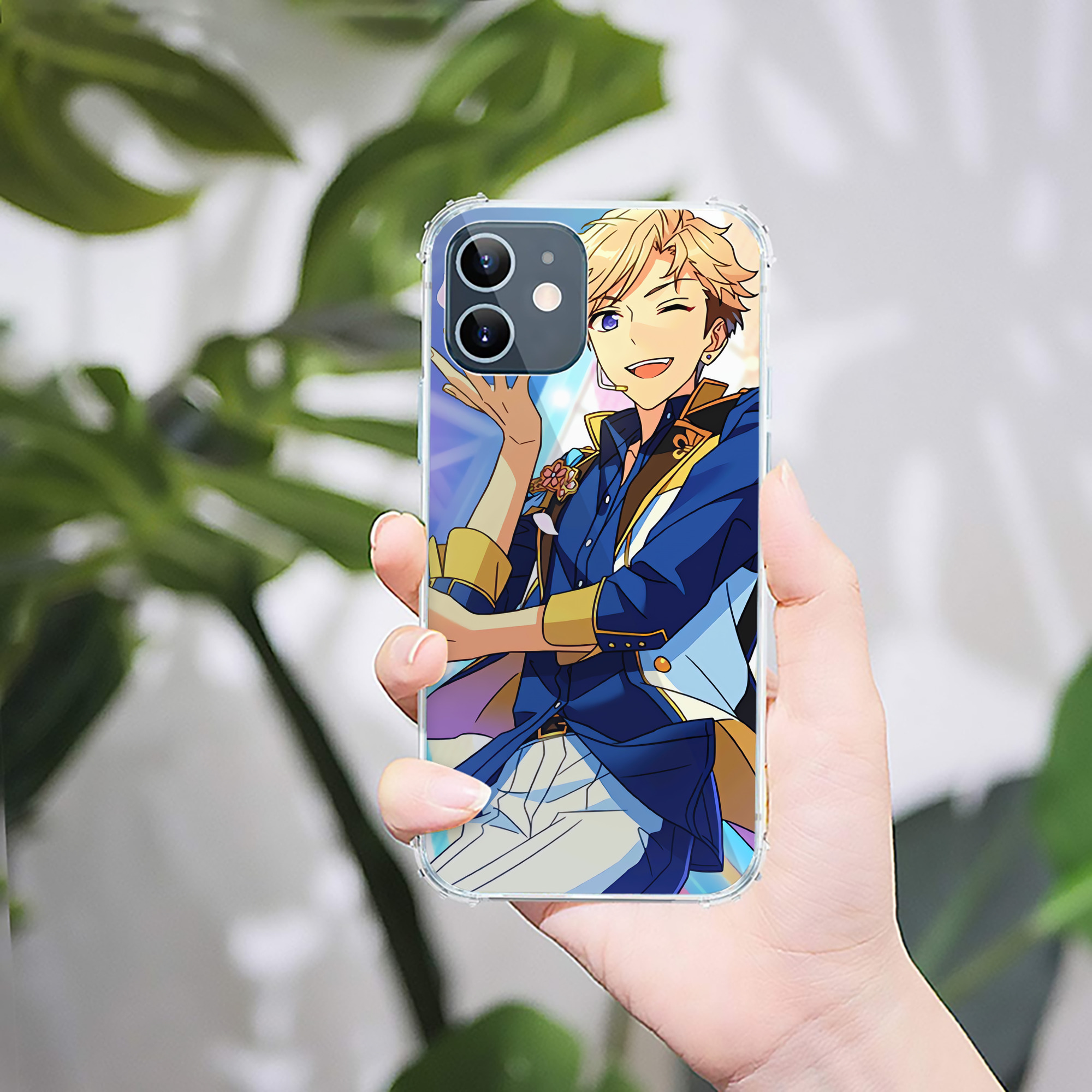 （画像用） あんさんぶるスターズ! Ensemble Stars 【iPhone 12シリーズ対応】透明スマホケース（クリアソフトケース）